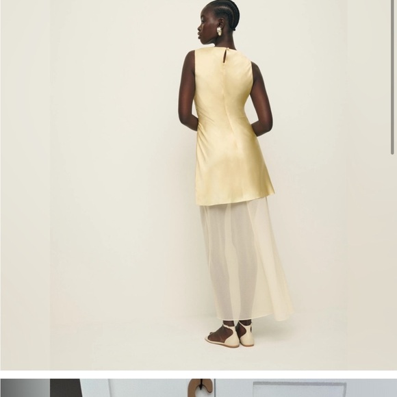 Reformation Logan Silk Dress - Picture 2 of 8
